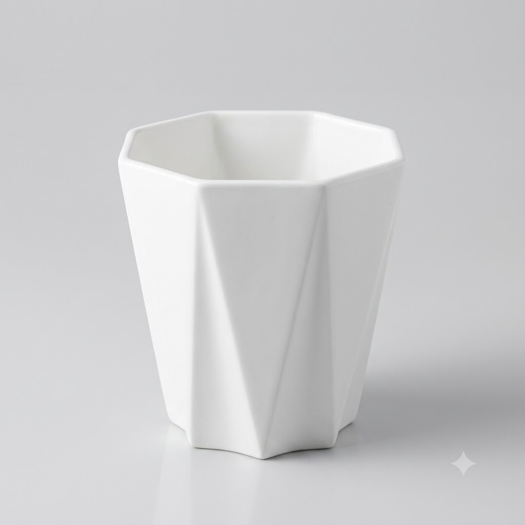 Large White Vase
